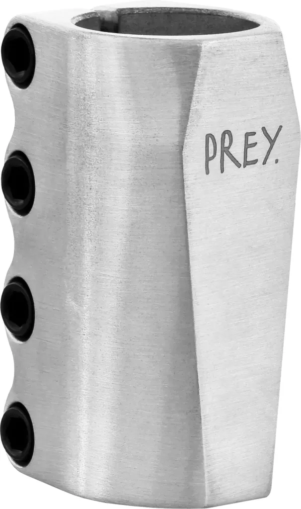 Collier de serrage Coffin SCS Argent par Prey pour trottinette freestyle