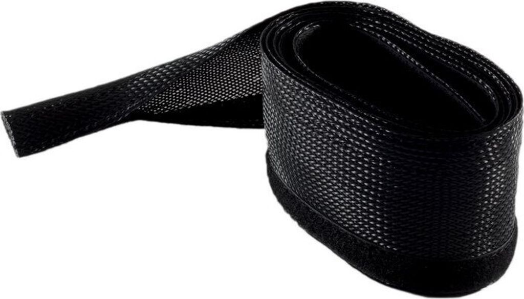 shiverpeaks Flexibler Kabelkanal, schwarz, O.D. -32mm, 2,0m