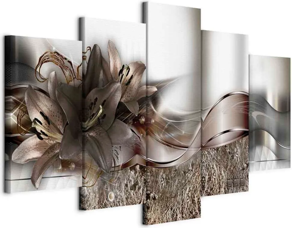 Acquista Quadro TNT Fiori Alleanza Straordinaria 100x50 cm Online