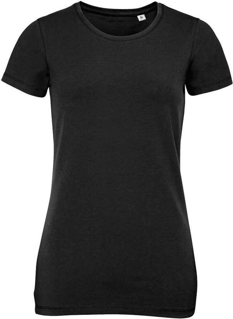 SOLS - "Millenium" T-Shirt für Damen PC5678 (44 DE) (Schwarz)