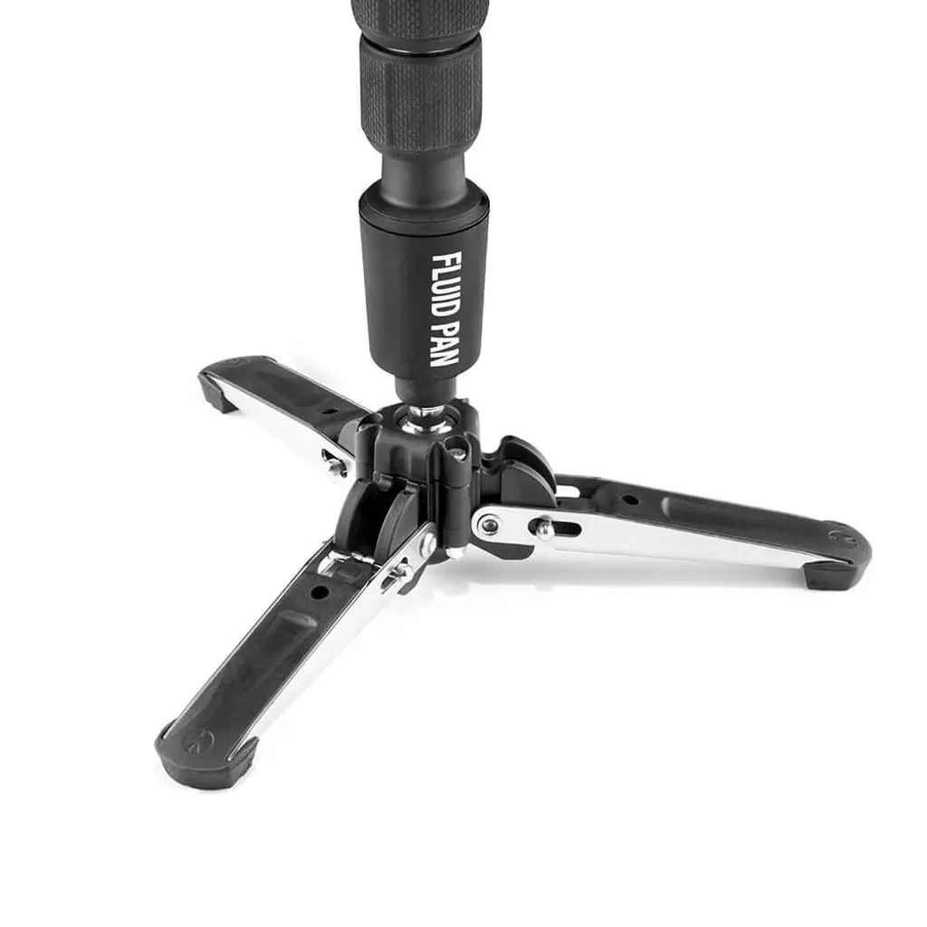Manfrotto Element MII MVMELMIIA4 : Monopode Vidéo Rouge avec Base