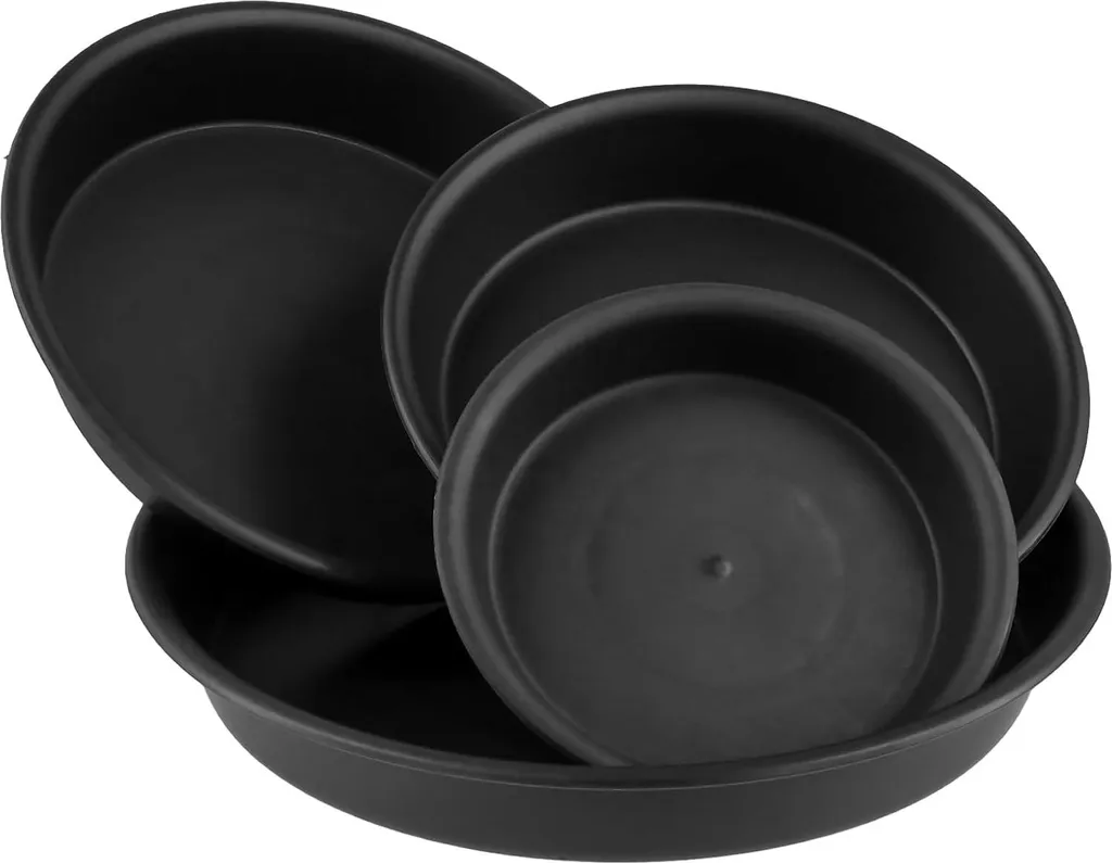 36 soucoupes robustes pour fleurs - Plastique durable - Usage mixte