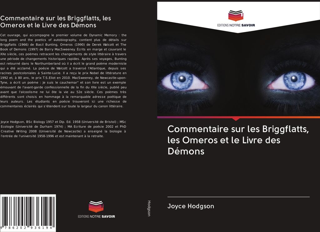 Commentaire sur les Briggflatts, les Omeros et le Livre des Démons