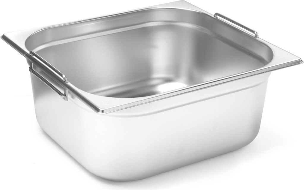 HENDI Gastronorm behälter 2/3 200 mm mit Griffen Budget Line