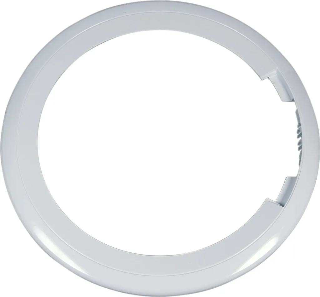 Anneau de hublot Whirlpool 481071423961 pour Lave-linge Bauknecht blanc