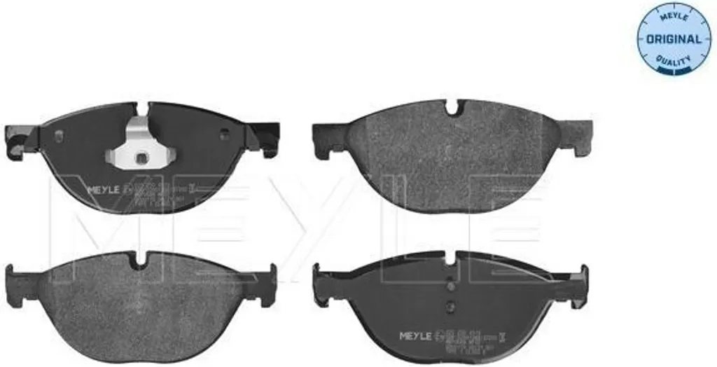 Plaquettes de frein avant MEYLE 025 250 4519 pour BMW Série 5 F10 F11