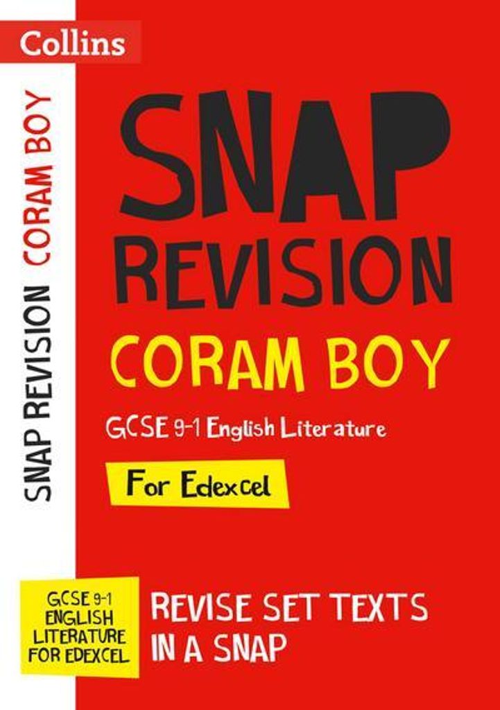 Coram Boy Edexcel Gcse 91 English Litera – Lingua: Inglese