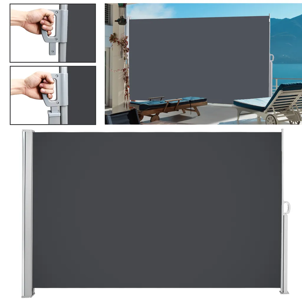 Tenda Laterale Avvolgibile SWANEW 140x300: Privacy e Ombra per Famiglie