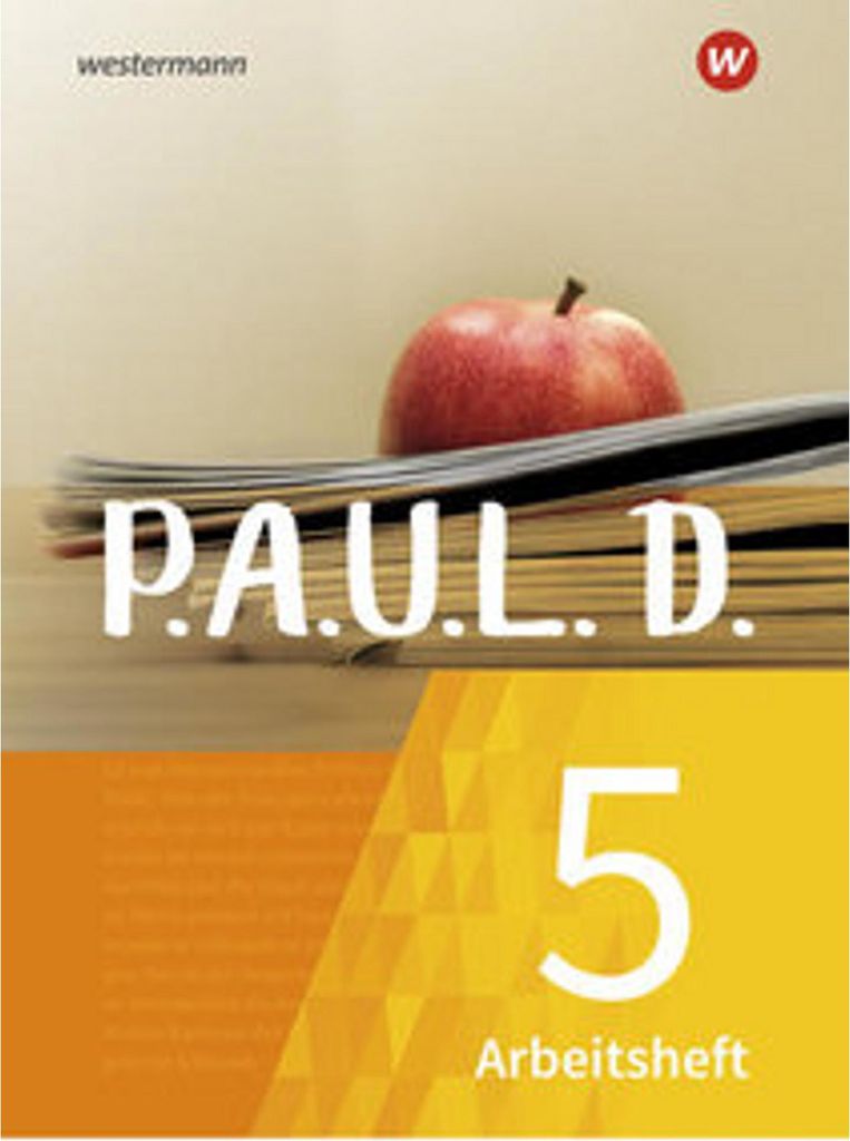 P.A.U.L. D. (Paul) 5. Arbeitsheft. Für Gymnasien und Image du produit 