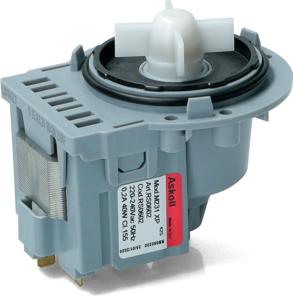 Universal M224 M321XP Askoll Abfluss Motorpumpe 40W Für Waschmaschinen C00144997