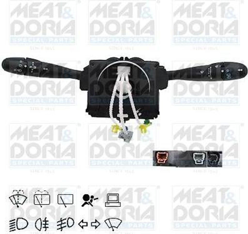 MEAT & DORIA 23374 Lenkstockschalter OE 96605671XT kompatibel mit 206, 307