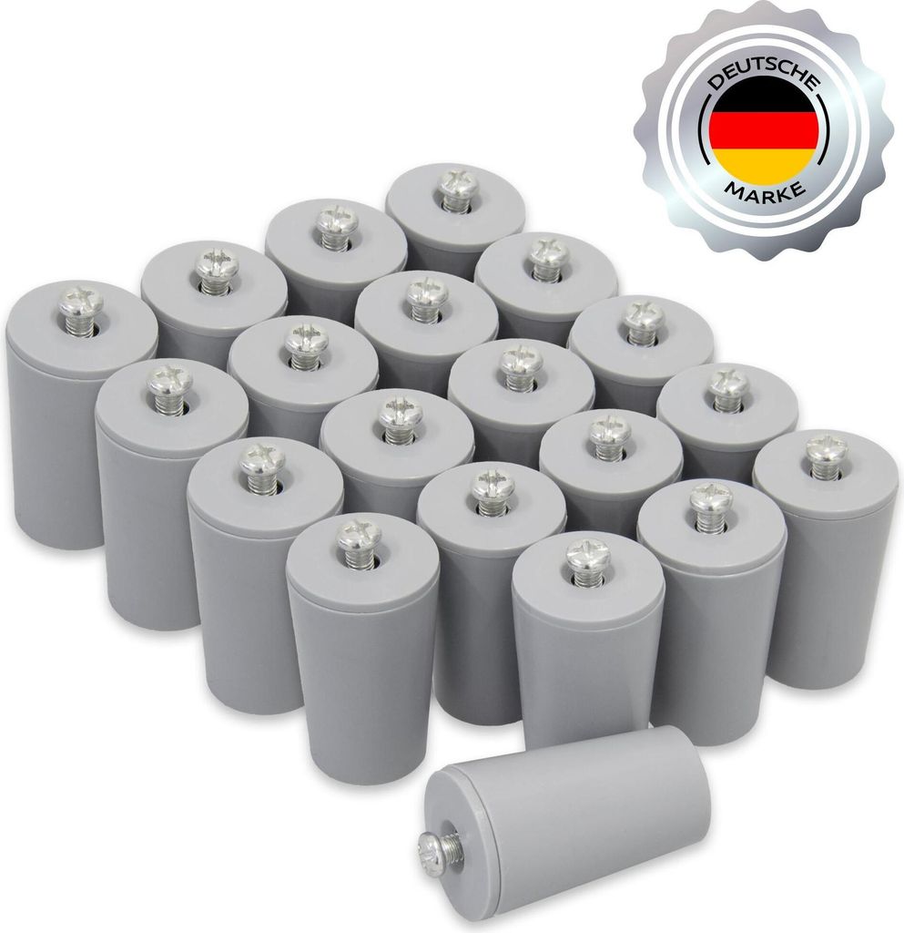 ECENCE stop tampone per tapparelle, set di 20 40mm incl. Immagine del prodotto 