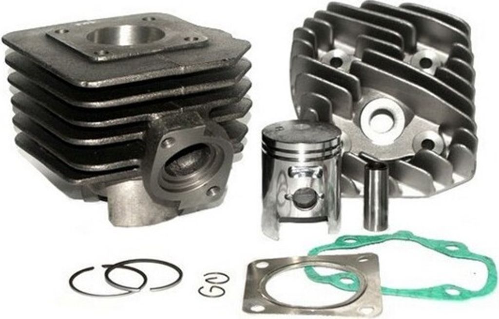 50 Zylinder KIT KOLBEN Kopf KOMPLETT für KYMCO K12 K 12 abBj95 DJ 50 Y Zylinderkit