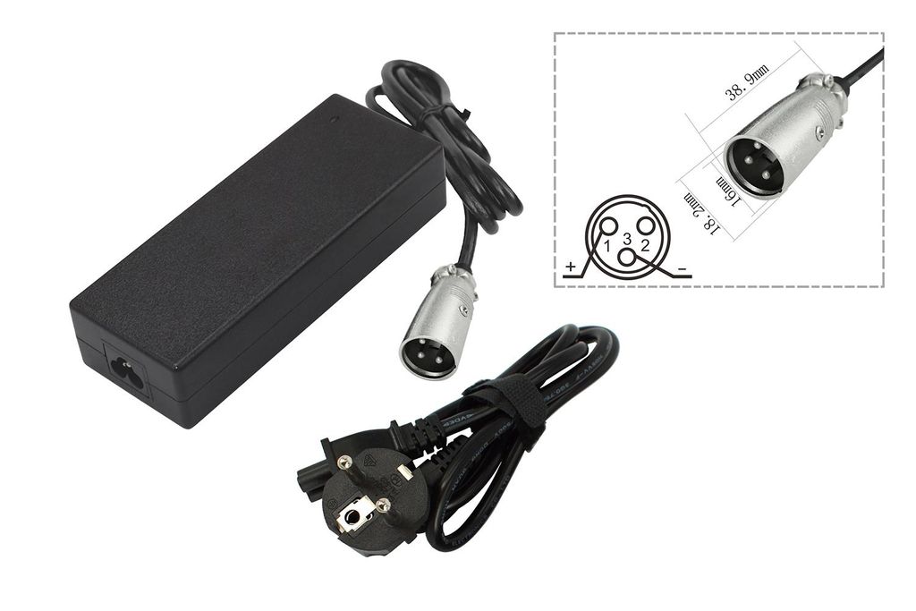PowerSmart Batterie-Ladegerät (mit Netzteil für 24V Produktbild 
