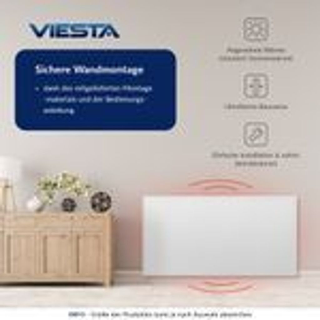 VIESTA® Infrarot Wandheizung mit Thermostat [INKL. TH10 Produktbild 6