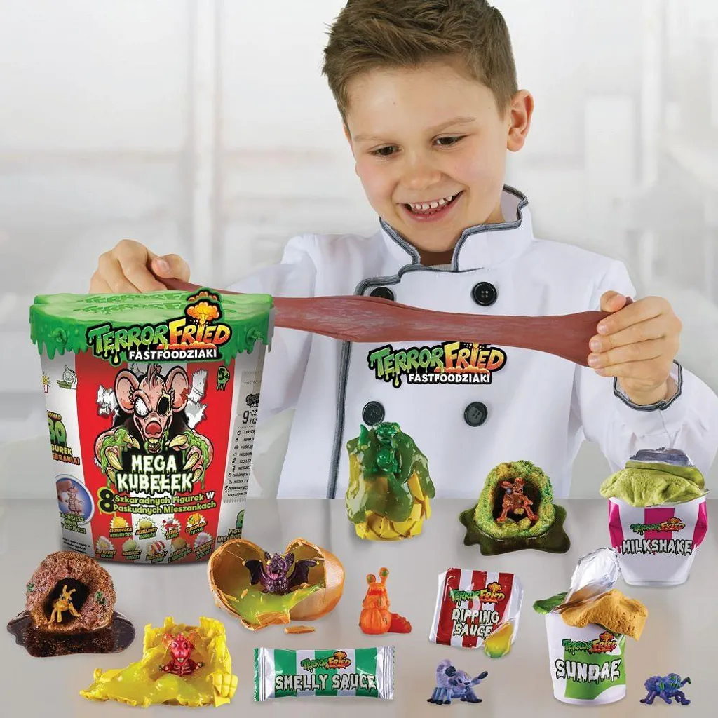 Seau de Figurines à Collectionner Terror Fried Mega Bucket Cobi 08095