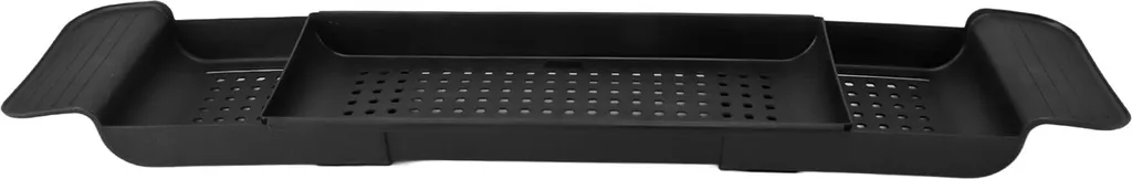 Étagère de baignoire antidérapante et rétractable en polymère durable