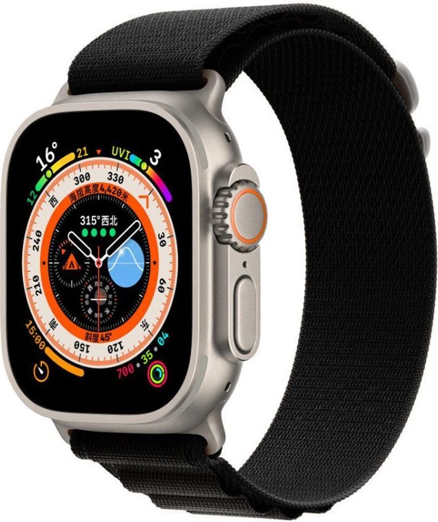 Smartwatch-Armband Alpine Loop Armband Kompatibel mit Apple Watch für Damen Herren38mm 40mm 41mm Uhrenarmbänder für iWatch 8/7/6/5/4/3/2/1/Ultra/SE