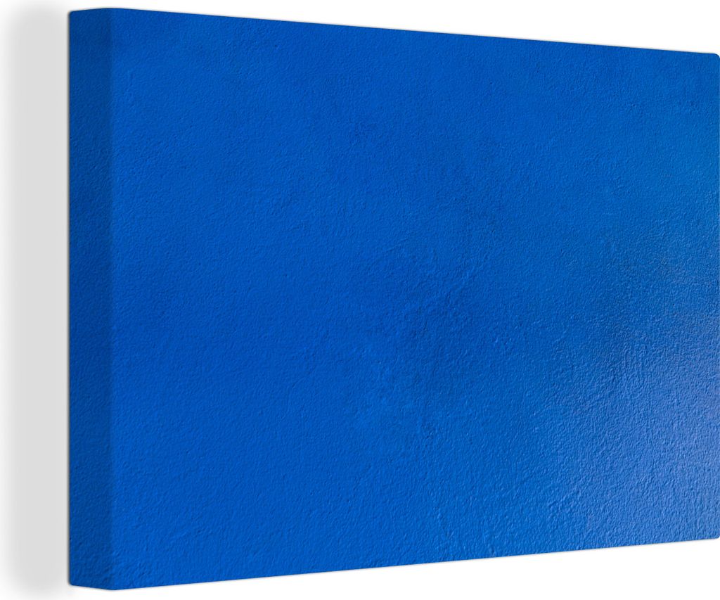 OneMillionCanvasses - Leinwandbilder - 150x100 cm, Wand - Farbe - Blau, Wandbilder Kunstdruck Wanddekoration