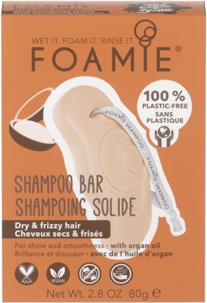 Tuhý šampon pro suché a kudrnaté vlasy Kiss Me Argan Obrázek produktu 