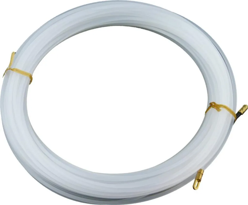 Molla Elettricista 15m Bianco | Sonda Flessibile Tiracavo Professionale