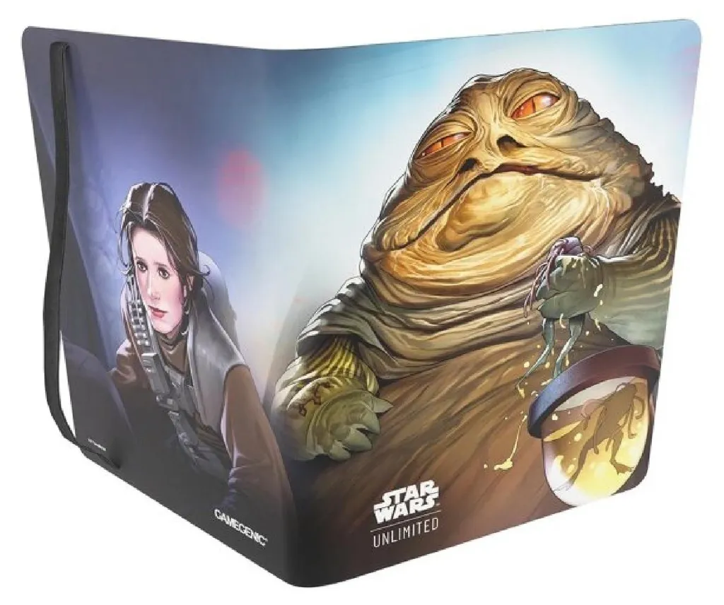 Portfolio Star Wars Unlimited Leia et Jabba pour ranger 360 cartes