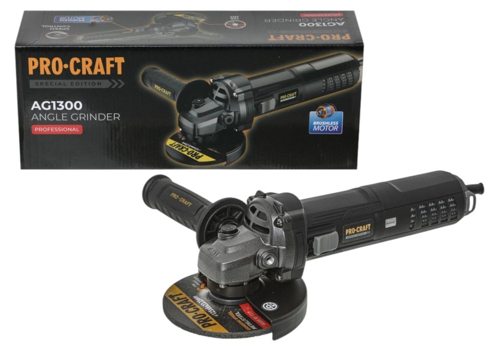 Procraft AG1300 Winkelschleifer 1300 Watt 125 mm