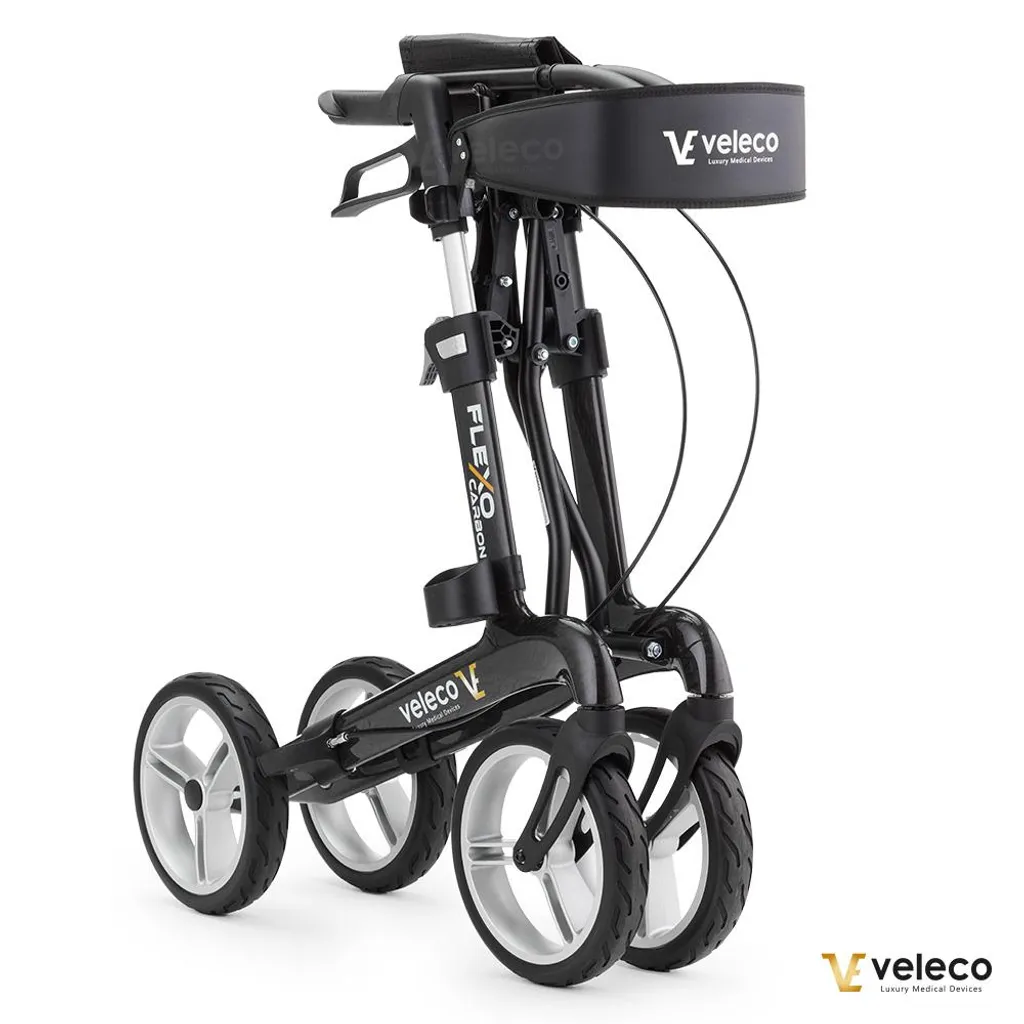 Déambulateur anti-chute Veleco FLEXO, rollator sécurisé pour senior - 8