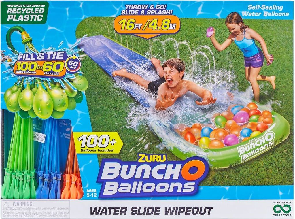 ZURU BoB-Rutsche 4,8 m + 100 Ballons 56317 Produktbild 