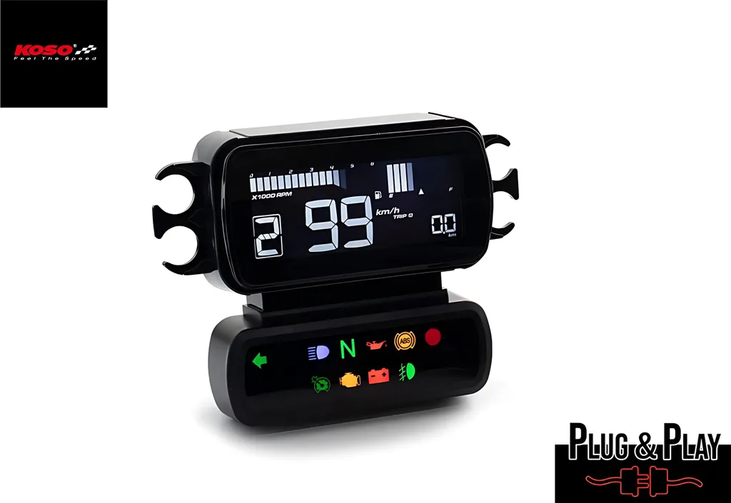 Compteur Koso HD05 compatible Harley Davidson Street Bob FXBBS 2021-2022