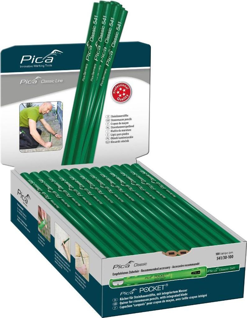 Pica Classic Steinhauerstift, 30cm