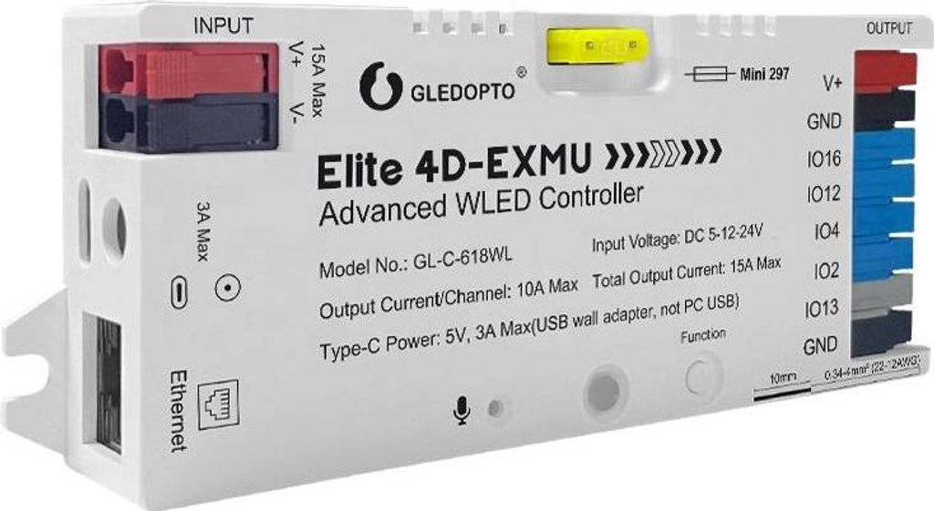 GLEDOPTO GL-C-618WL – Elite Advanced 4-Kanal WLED Produktbild 