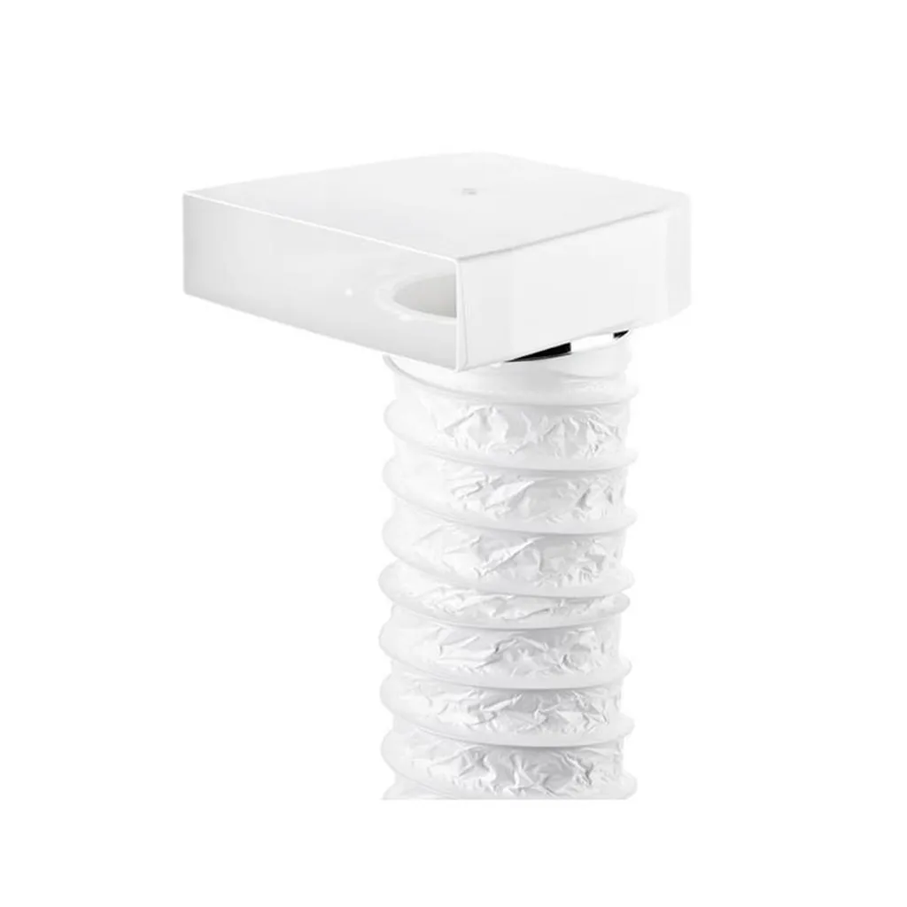 Deflettore Naber COMPAIR T-URX 125 | Kit 90° con Tubo 50cm Bianco