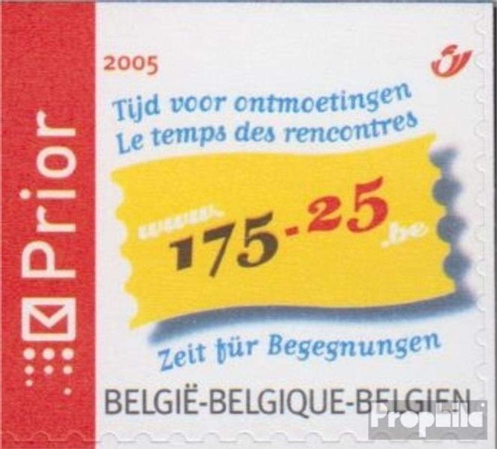 Briefmarken Belgien 2005 Mi 3403Eo (kompl.Ausg.) postfrisch 175 Jahre Belgien
