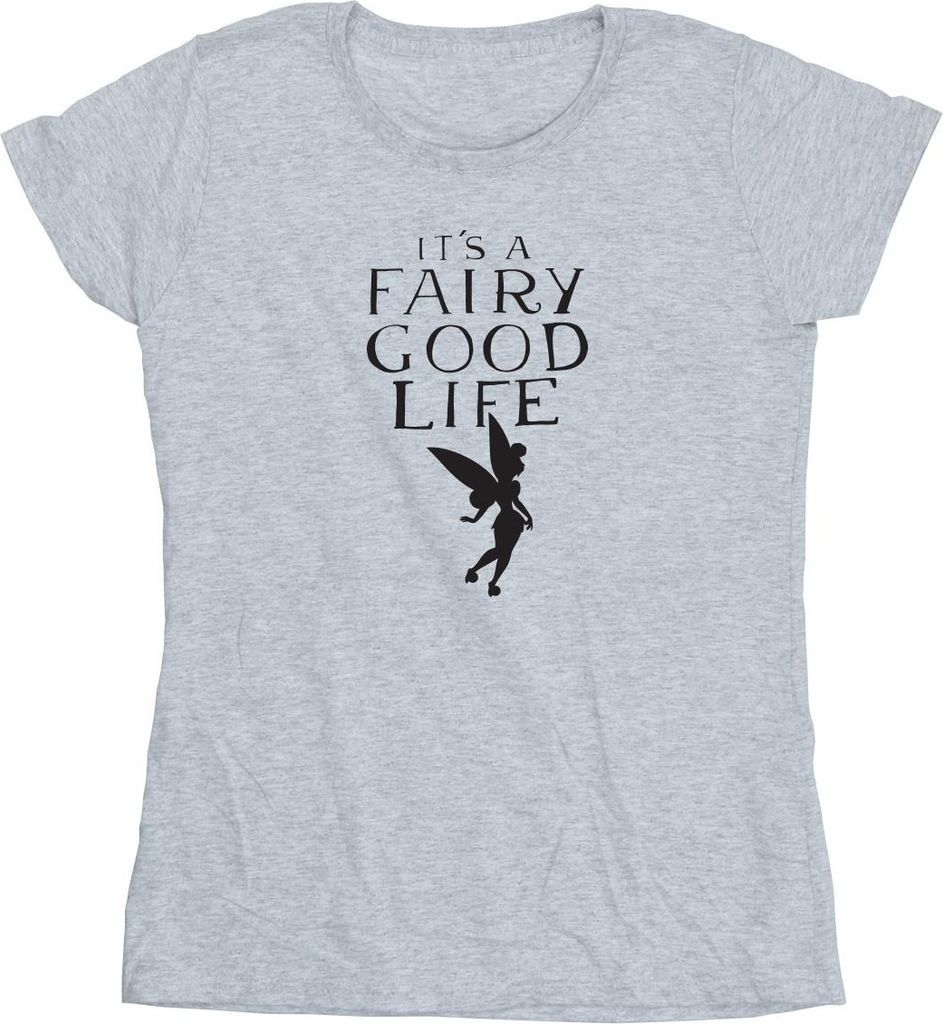 Disney - "Fairy Good Life" T-Shirt für Damen BI47888 (XXL) (Grau)