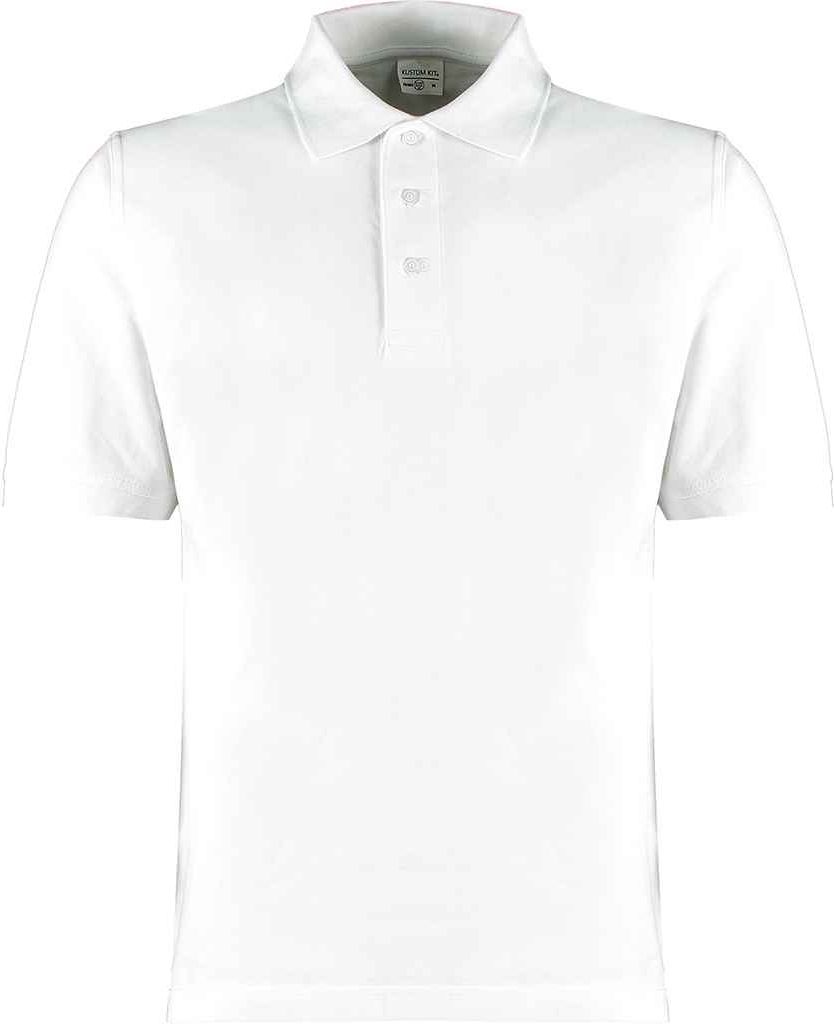 Kustom Kit - "Klassic" Poloshirt Superwäsche 60°C für Herren PC5593 (3XL) (Weiß)