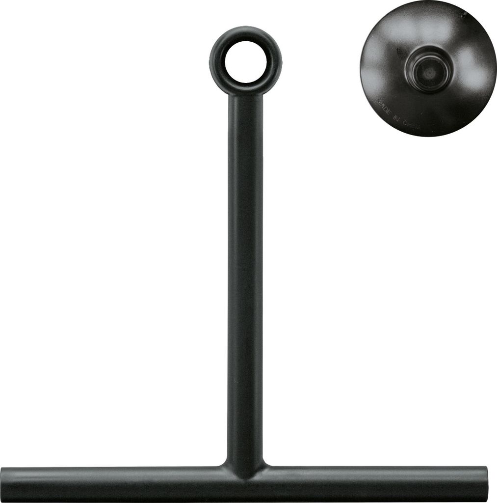 Kleine Wolke Duschabzieher LINDO Schwarz Produktbild 