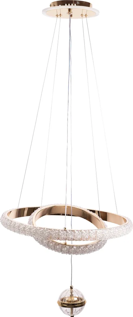Suspension de Cuisine Dorée 30cm Toolight G143-Cp pour Îlot Central