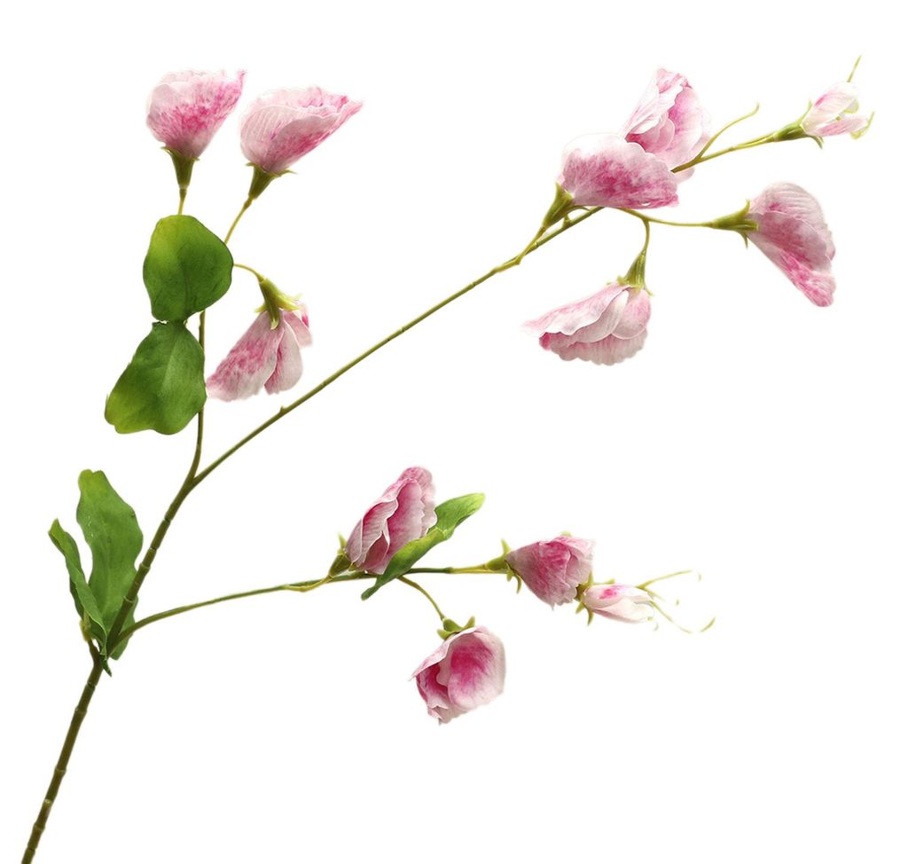 Künstliche Blume, realistische, langstielige Kunstblume mit grünen Blättern, geeignet für Zuhause, Büro, drinnen und draußen, Hochzeiten und ...