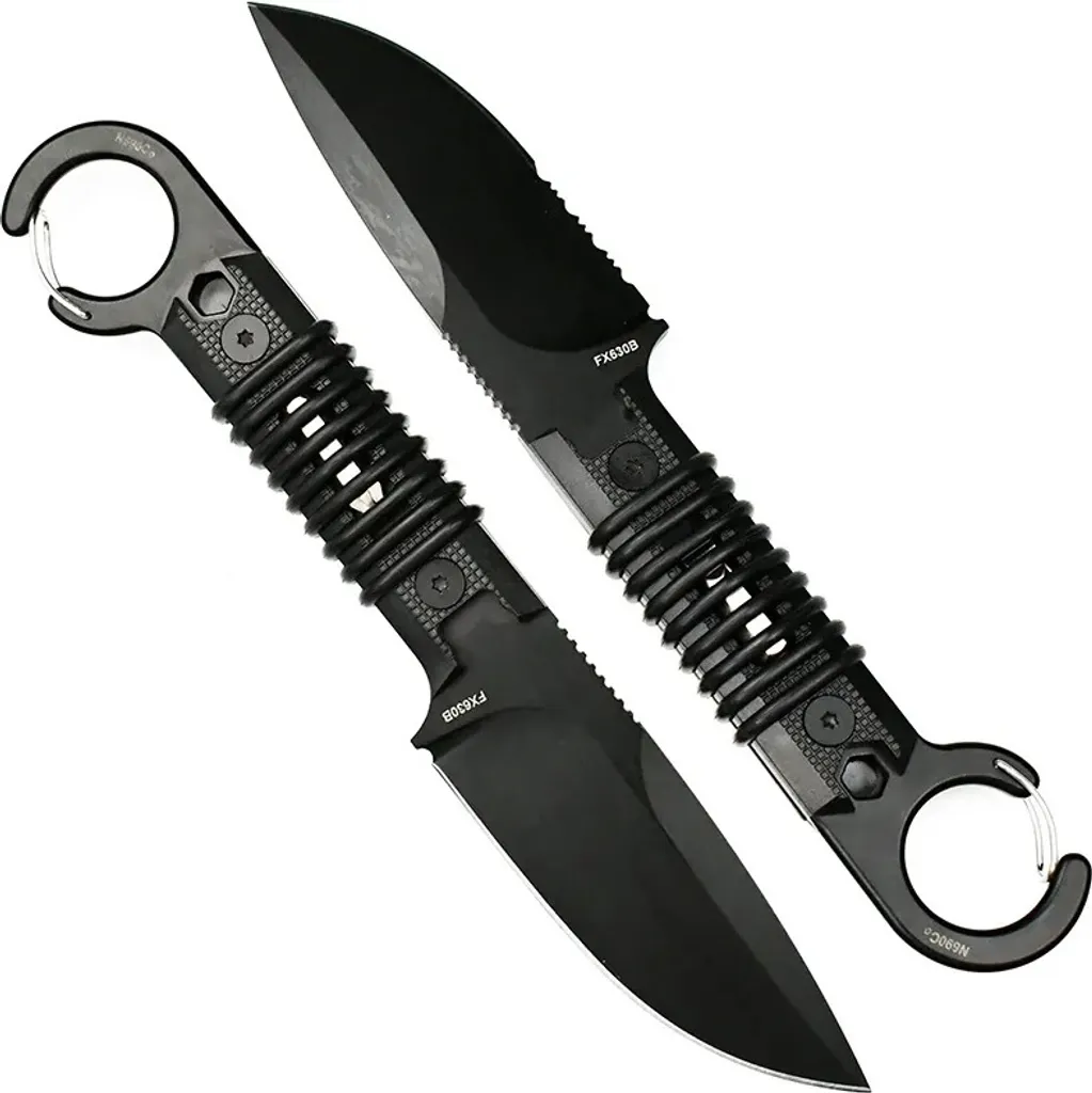 Couteau de Survie Polyvalent Tokemi Type2 - Équipement Tactique Robuste - 4