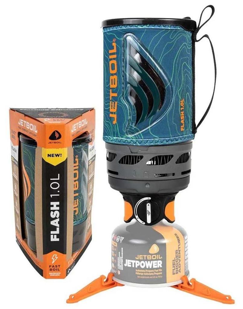 Jetboil Flash 1 Liter Kochsystem ocean topo Produktbild 