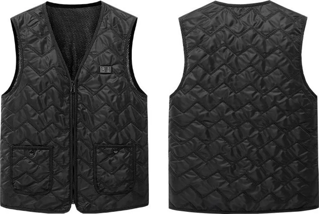 Gilet Riscaldabile USB INF 10000mAh - Abbigliamento Lavoro Invernale 4XL