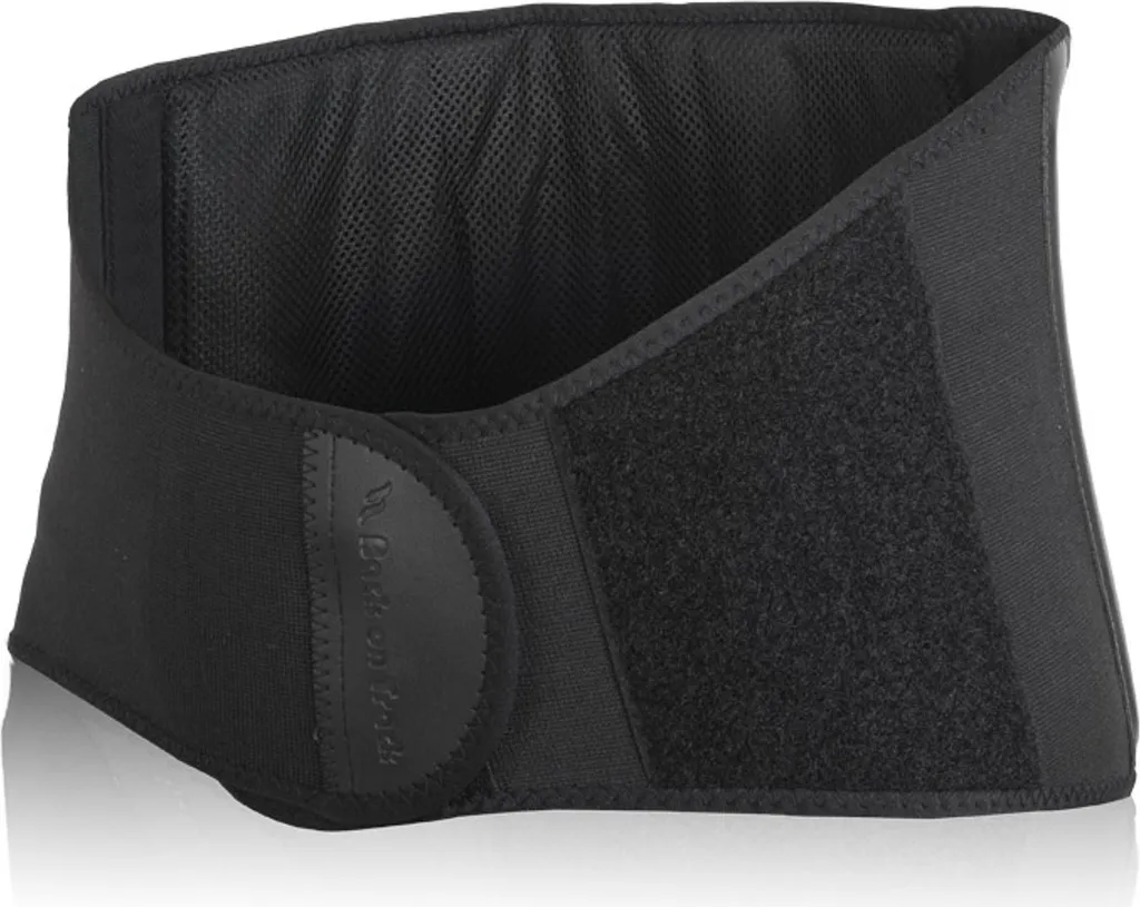 Protection de poitrail étroite Back on Track noir L pour le confort