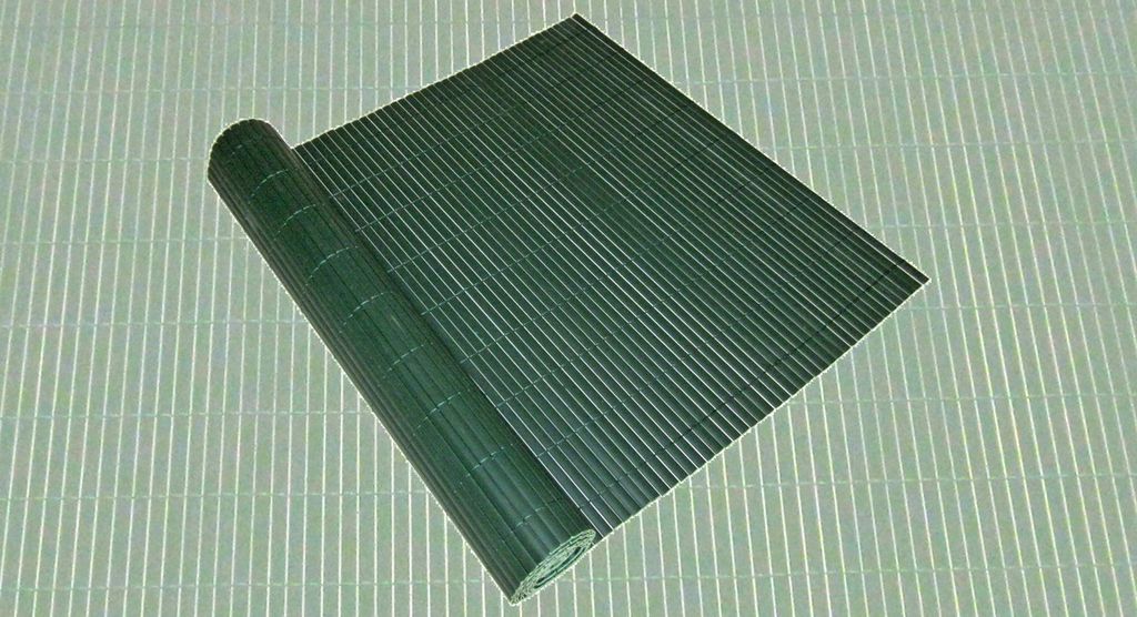 Sicht- u. Windschutz PVC 90x1000 cm grün