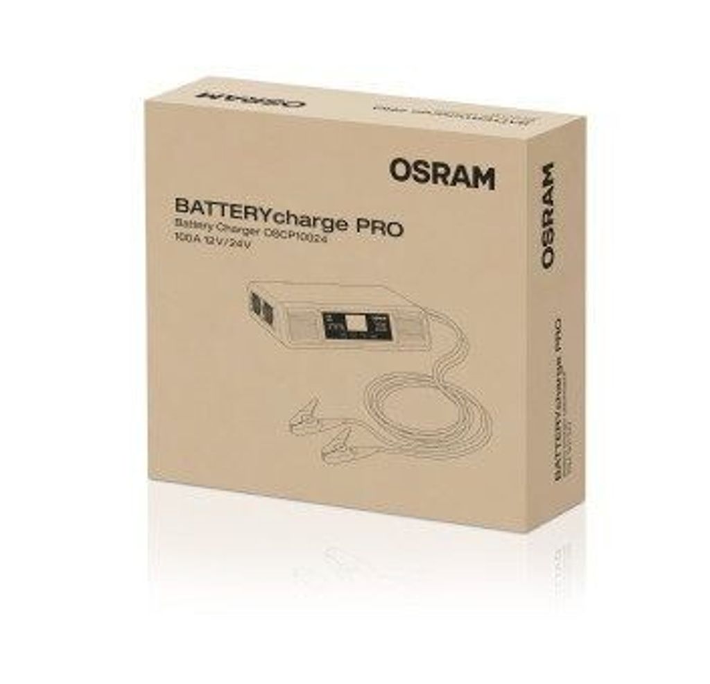 OSRAM Autobatterie Ladegerät Batterieladegerät für KFZ LKW Motorrad OSCP10024
