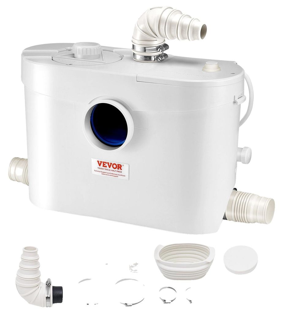 Čerpací stanice VEVOR na odpadní vodu, 900 W, průtok 180 Obrázek produktu 