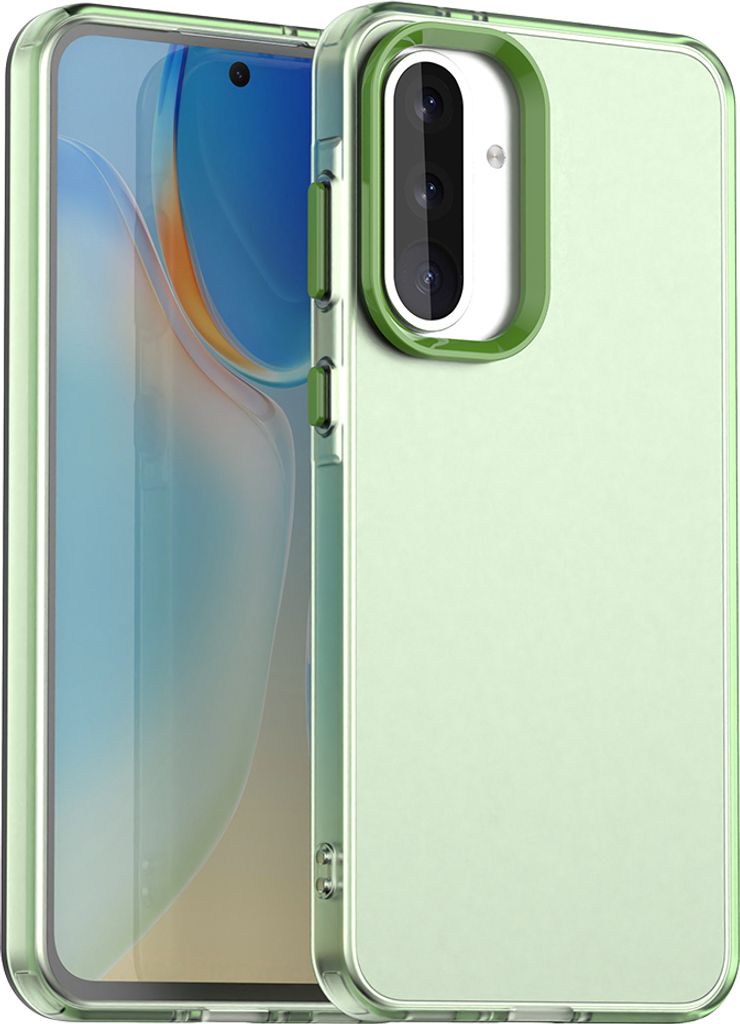 Handyhülle für Samsung Galaxy A36 / A56 5G Schlank Durchscheinend Matt Stoßfest Schutzhülle Grün