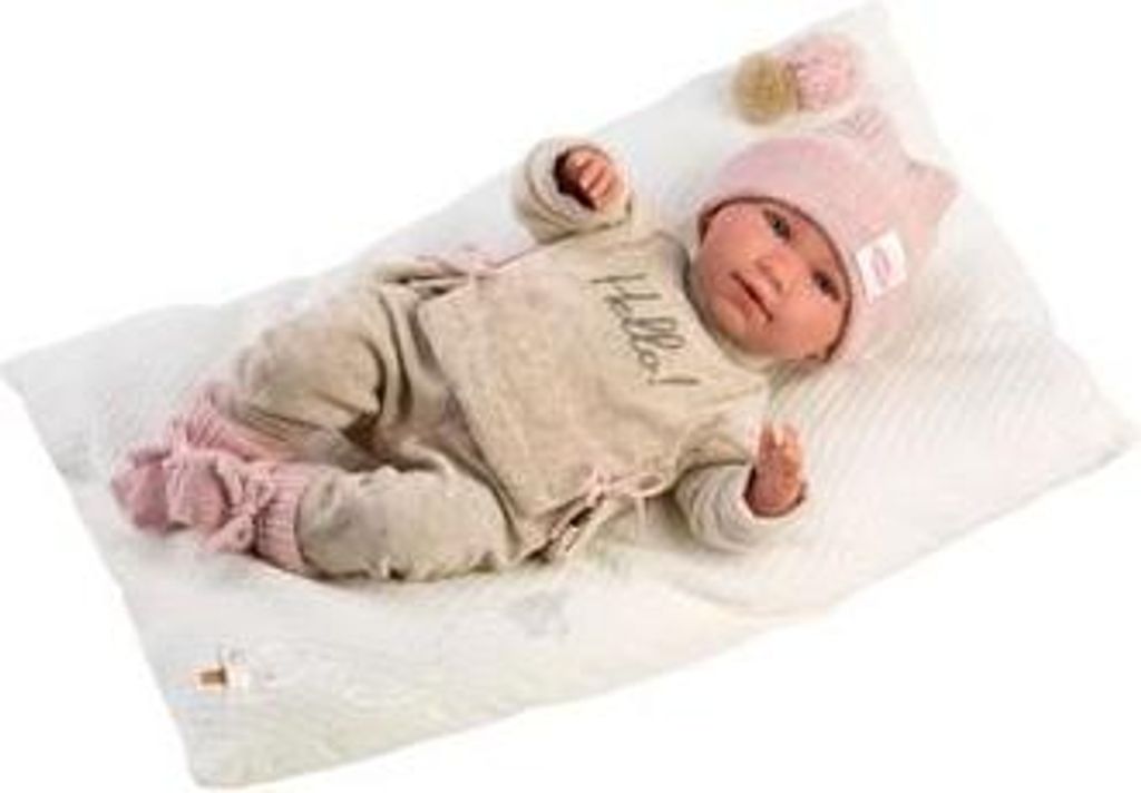 Babypuppe Mimi Hündchen 42cm