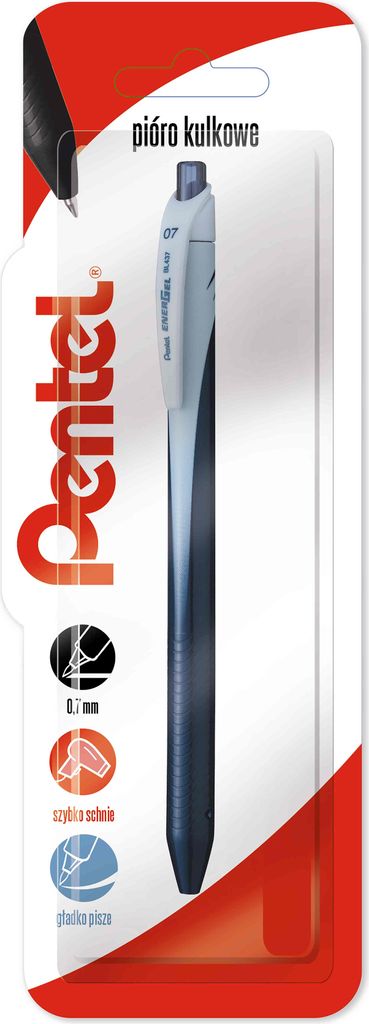 Pióro kulkowe EnerGel 0,7 mm granatowe 1 sztuka