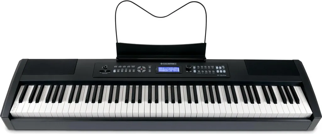Piano numérique portable McGrey SP-100-Plus noir idéal pour l'apprentissage